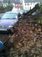 Wall collapse won't affect Dale Wall collapse won't affect Dale